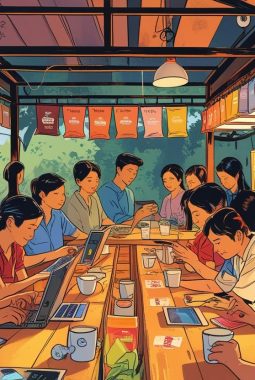 Ketika Pak RT Buka Warung Kopi, Warga Jadi Rajin Lapor!