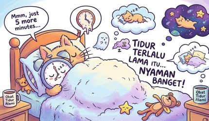 tidur terlalu lama